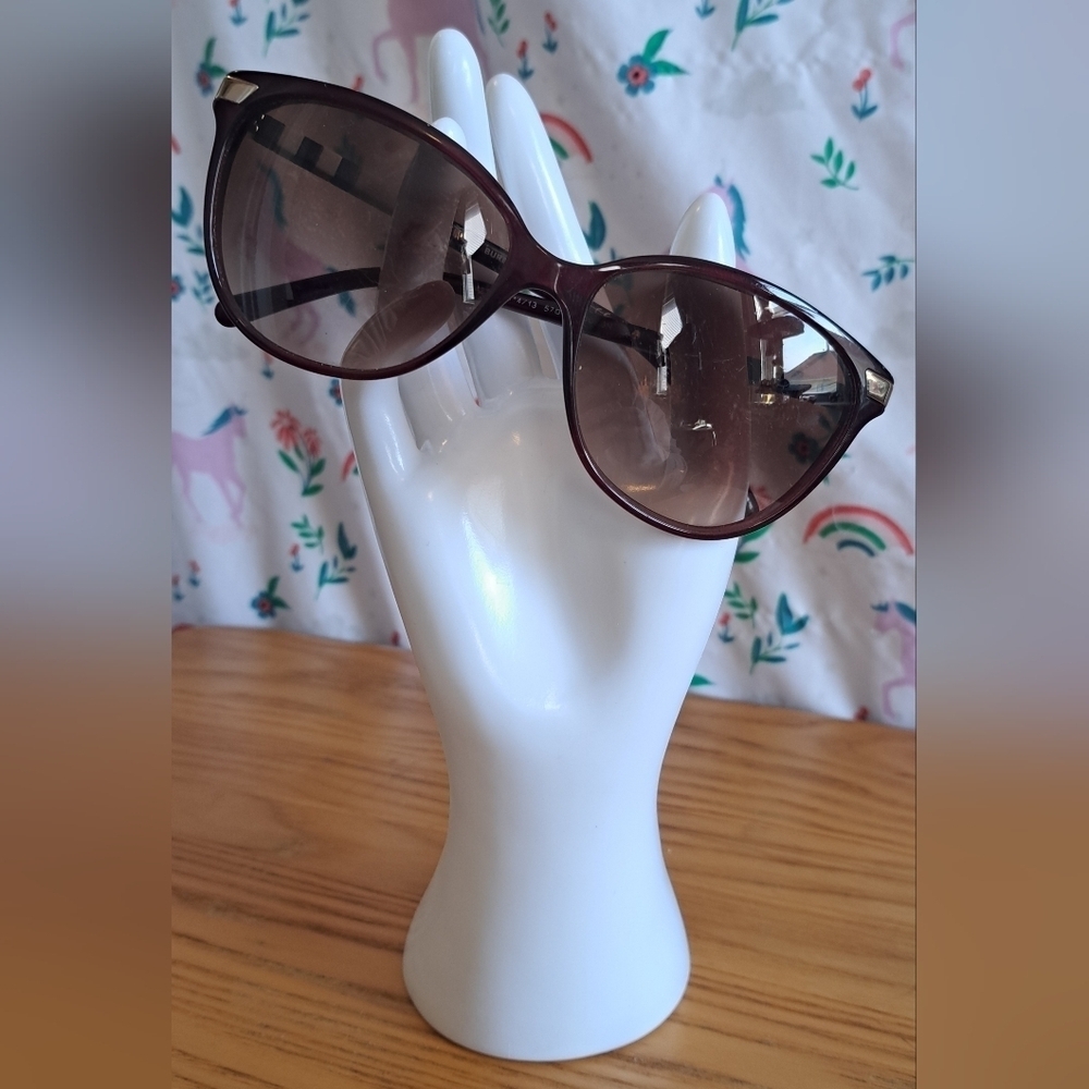 Burberry B4216 Burgundy & Mocha Nova Cat Eye Glasses Sunglass Reading Frames